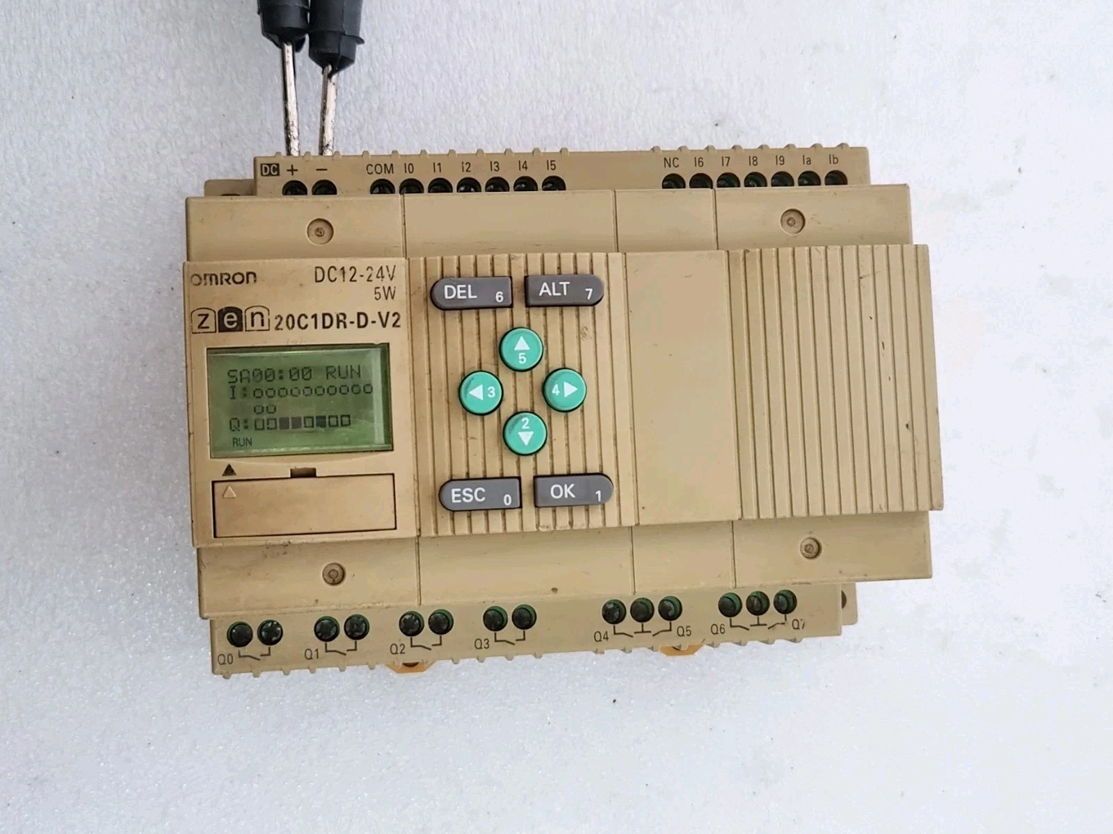 Omron ZEN-20C1DR-D-V2 Cpu Unit Dc 12-24V 5W ZEN20C1DRDV2